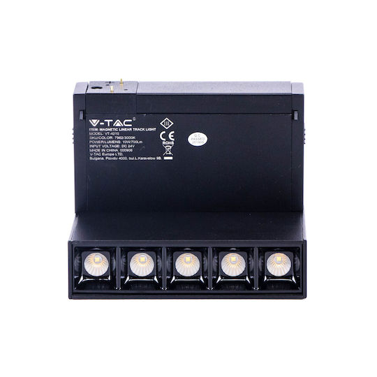 V-TAC Commercial Linear LED Ceiling Light 10W Warm White IP20