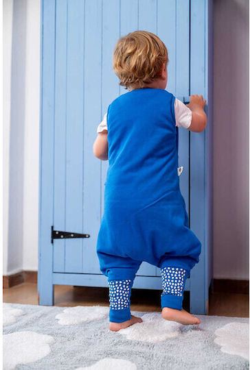 The Gro Company Winter Schlafsack mit Füßen 2.5 Tog Penguin Blue