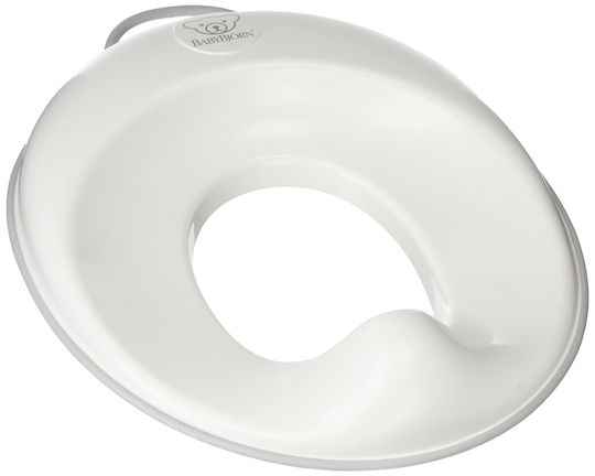BabyBjorn Toddler Toilet Seat White Grey