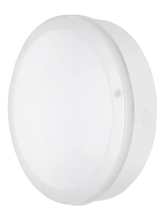 Ledvance Επιτοίχια Χελώνα Εξωτερική LED IP65 10W με Θερμό Λευκό Φως