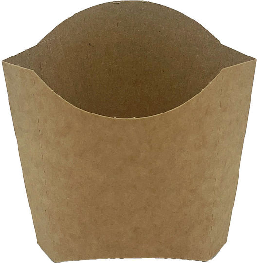 Disposable for Potato Paper Box Kraft 7.5x6x9.5cm Case