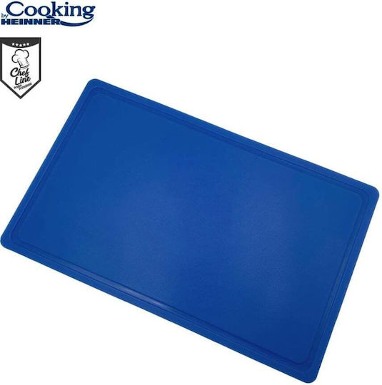 Heinner HDPE Blue Cutting Board 53x32.5x2cm
