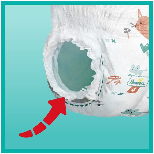 Pampers Scutece chiloțel Premium Care Pachet Lunar Nr. 4 pentru 9-15kg 114buc