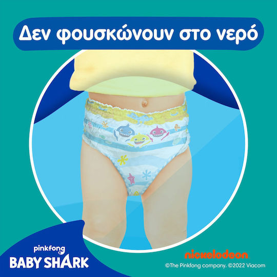 Pampers Πάνες Μαγιό Splashers Monthly Pack No. 5+ για 14+kg 80τμχ