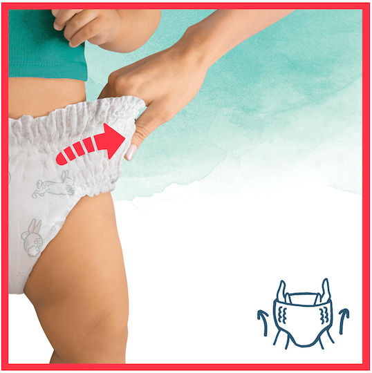 Pampers Памперси гащи Nappy № 4 за 9-15kg 74бр