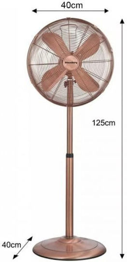 Klausberg Ventilator Pe Piedestal 50W Diametru Ventilator 40cm Cupru
