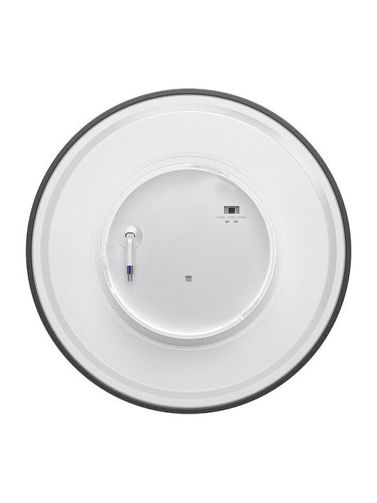 Braytron Επιτοίχια Εξωτερική Πλαφονιέρα LED IP65 8W με Ρυθμιζόμενο Λευκό Φως