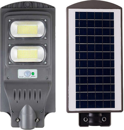 Invictus HSL-2010-30 Ηλιακό Φωτιστικό Δρόμου 30W Ψυχρό Λευκό 6000K με Φωτοκύτταρο και Τηλεχειριστήριο IP65 30x18.6εκ.