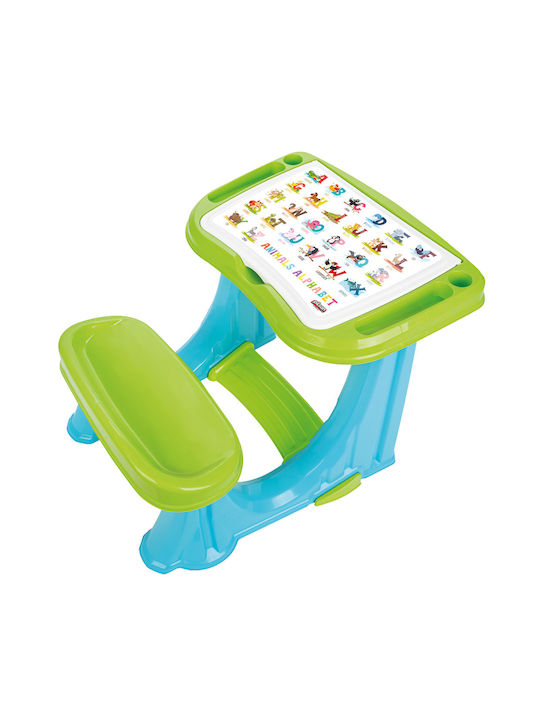 Kids Desk for Painting made of Plastic Blue-Green Pilsan