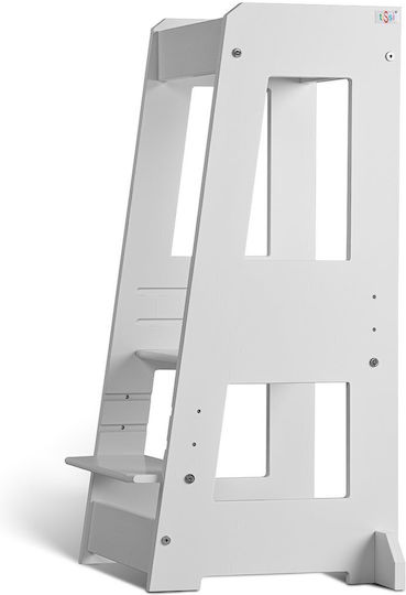 Felix Learning Tower made of Wood White Tissi