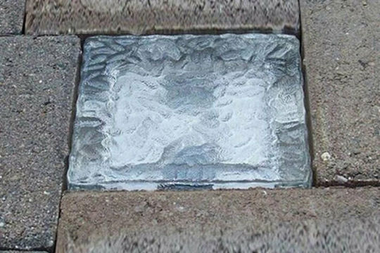 Factory Street Solar Light with Warm White Light 3000K IP66 10cmx10cmx5cmcm