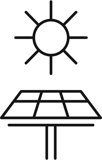 Eurolamp Spiked Solar Light Natural White 4000K with Photocell