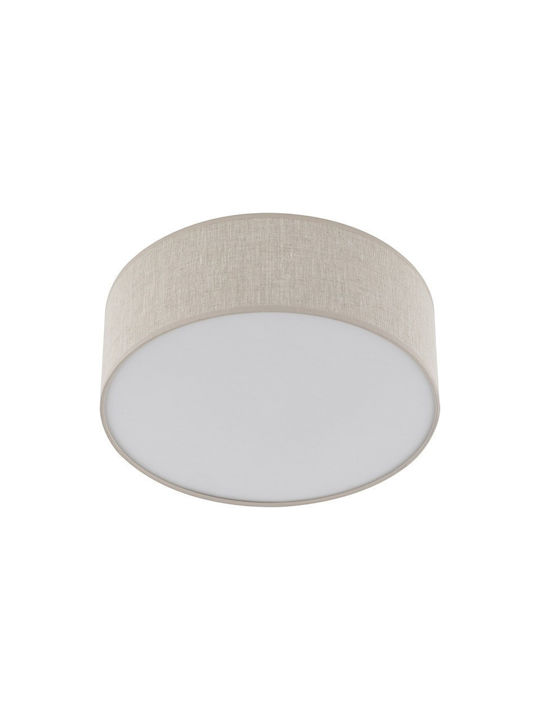 TK Lighting Πλαφονιέρα Οροφής 38εκ. Πορτοκαλί με Ντουί E27