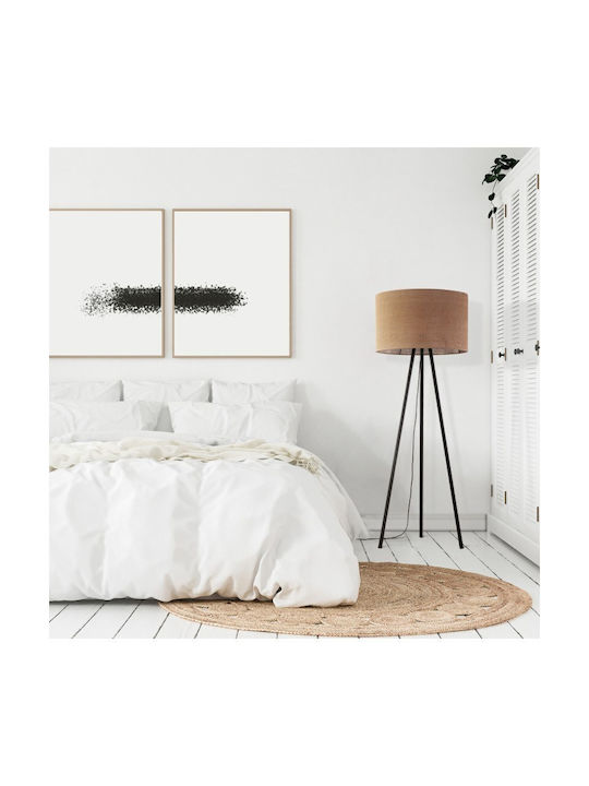 TK Lighting Juta Vintage Φωτιστικό Δαπέδου Υ159εκ. Καφέ TK Lighting Juta Vintage Φωτιστικό Δαπέδου Υ159εκ. Καφέ