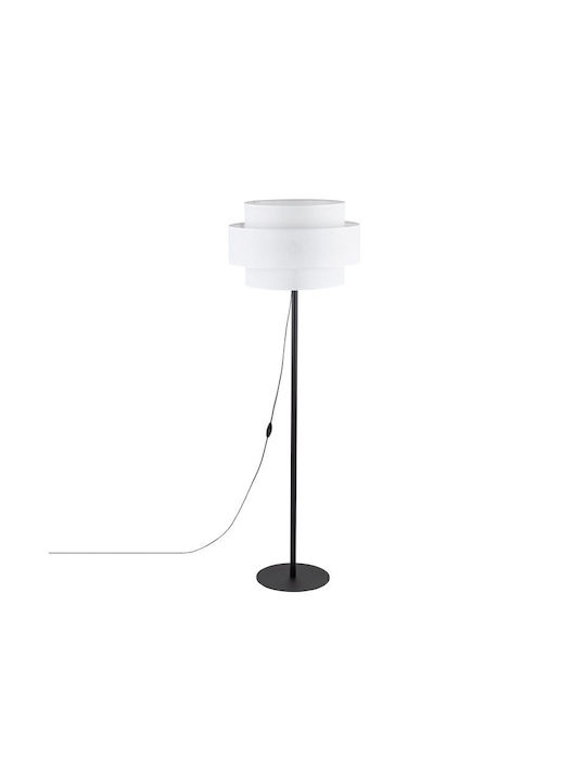 TK Lighting Calisto Φωτιστικό Δαπέδου Υ155xΜ50εκ. με Ντουί για Λαμπτήρα E27 Μαύρο