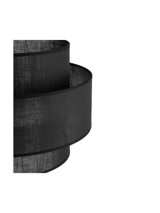 TK Lighting Calisto Φωτιστικό Δαπέδου Υ155xΜ50εκ. με Ντουί για Λαμπτήρα E27 Μαύρο