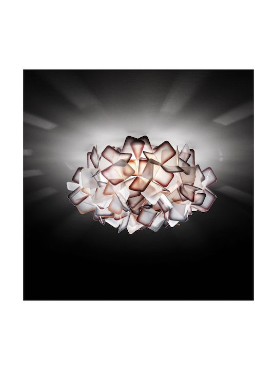 Slamp Clizia Mini Ceiling Mount Light Transparent with Socket E14