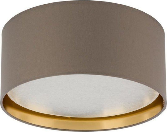 TK Lighting Deckenleuchte 60cm Weiß mit Fassung E27