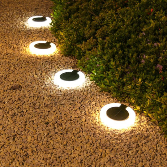 Redled Aufgespießt Solarleuchte 1W 50lm mit Warmes Weiß Licht 3000K IP65 15.5cmx5.5cmcm