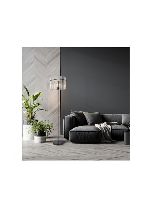 Globo Lighting Floor Lamp H152xW38cm. with Socket for Bulb E27 Gold