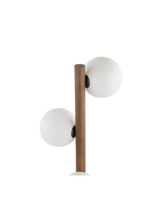 TK Lighting Estera Φωτιστικό Δαπέδου Υ150xΜ38εκ. με Ντουί για Λαμπτήρα G9 Καφέ