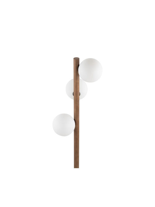 TK Lighting Estera Φωτιστικό Δαπέδου Υ150xΜ38εκ. με Ντουί για Λαμπτήρα G9 Καφέ