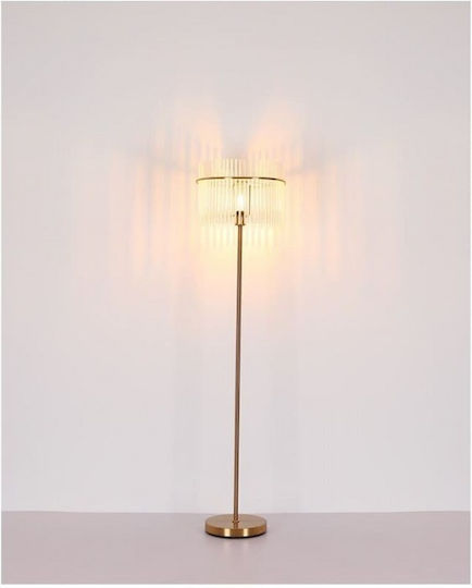 Globo Lighting Φωτιστικό Δαπέδου Υ152xΜ38εκ. με Ντουί για Λαμπτήρα E27 Μαύρο