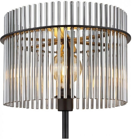 Globo Lighting Φωτιστικό Δαπέδου Υ152xΜ38εκ. με Ντουί για Λαμπτήρα E27 Μαύρο