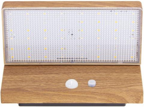 Xanlite Wall Mounted Solar Light 400lm Natural White 4000K with Motion Sensor and Photocell IP44 18.8cmx12.3cmx8cmcm