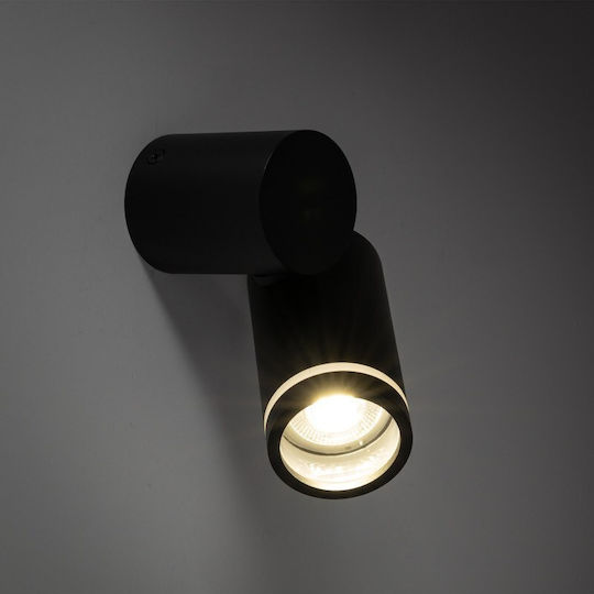 TK Lighting Μονό Σποτ με Ντουί GU10 σε Λευκό Χρώμα