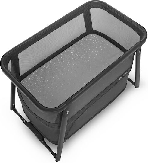 Kinderkraft Λίκνο Sofi Plus με Στρώμα και Πλαϊνό Άνοιγμα Grey