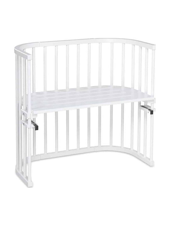 Babybay Λίκνο Original με Πλαϊνό Άνοιγμα White