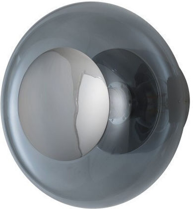 Ebb & Flow Ceiling Mount Light Blue with Socket E14