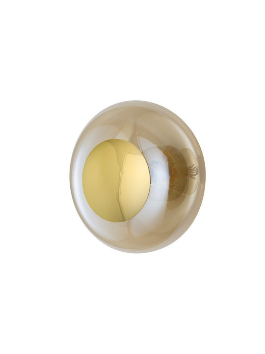 Ebb & Flow Ceiling Mount Light Turquoise with Socket E27