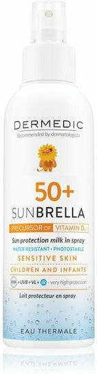 Dermedic Sunbrella Wasserdicht Baby Sonnencreme Spray SPF50 150ml