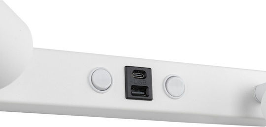 TK Lighting Διπλό Σποτ με Ντουί GU10 σε Λευκό Χρώμα