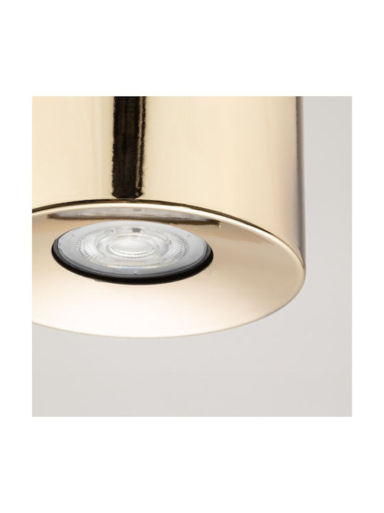 TK Lighting Single Spot with Socket GU10 in Yellow Color