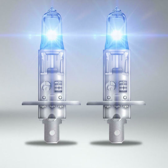Osram Lamps Car Cool Blue Intense H4 Halogen 5000K Cold White 12V 60W 2pcs