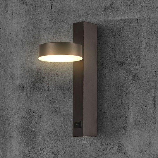 V-TAC Einzel LED Warmes Weiß Spot in Schwarz Farbe