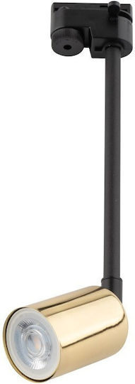 TK Lighting Einzel Spot mit Fassung GU10 in Schwarz Farbe