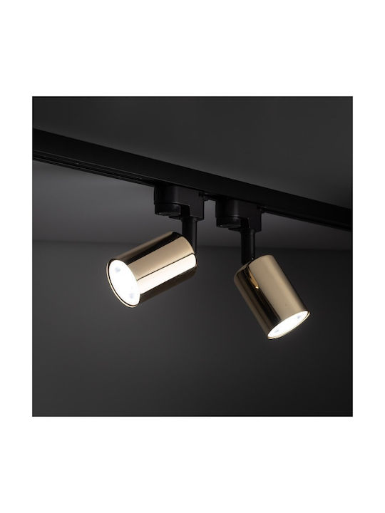 TK Lighting Single Spot with Socket GU10 in Black Color