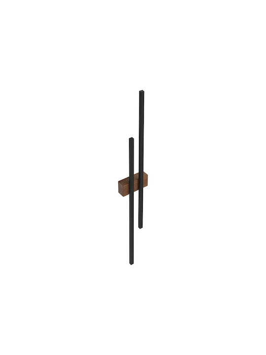TK Lighting Modern Lumină de Perete Negru 13x13cm