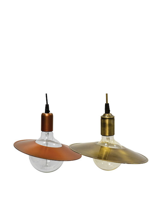 VK Lighting Στρογγυλό Καπέλο Φωτιστικού Χρυσό