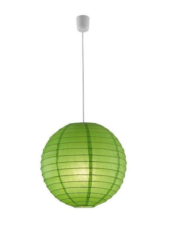 Trio Lighting Rotund Abajur Alb cu Diametru 40cm