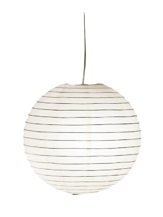Trio Lighting Rotund Abajur Alb cu Diametru 40cm