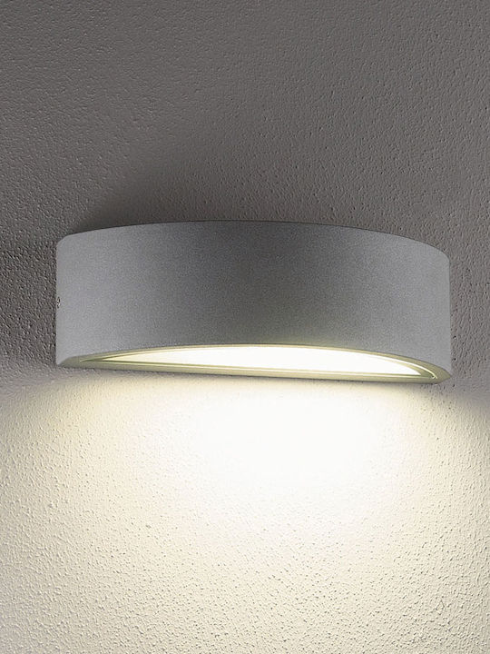 Viokef Rhodes Wall-Mounted Outdoor Ceiling Light E27 IP44 Double Beam 26x8εκ.