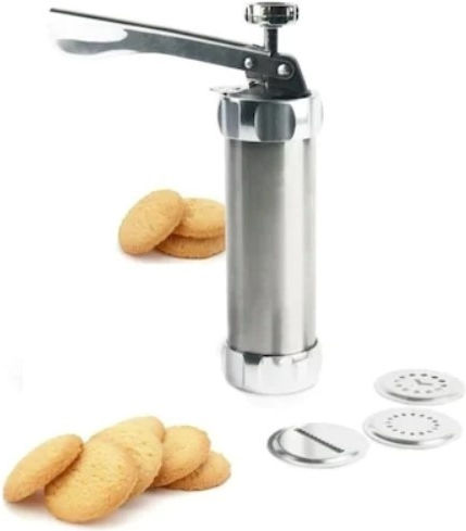 Foxmag24 Cookie Biscuit Maker 10 Forme 4 Palnii Din Oțel Inoxidabil