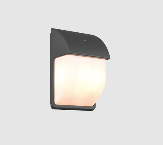Trio Lighting Tunga Επιτοίχια Εξωτερική Πλαφονιέρα E14 IP44 18x27.5εκ.
