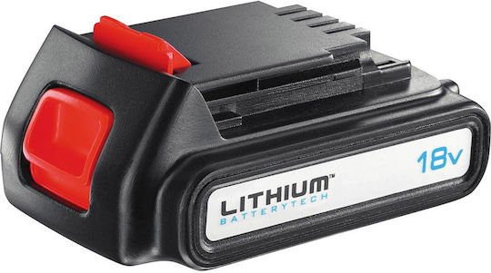 Black & Decker Μπαταρία Εργαλείου Λιθίου 18V με Χωρητικότητα 2Ah