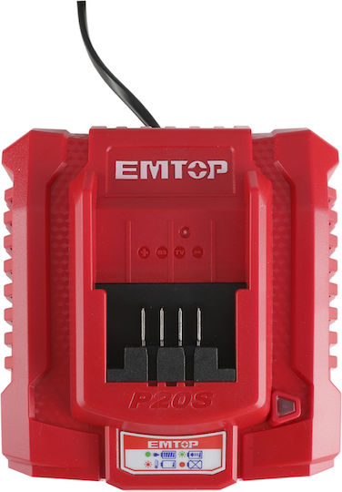 Emtop Werkzeugbatterie 21V mit Kapazität 4Ah